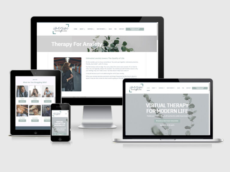 psychiatrist practice website design