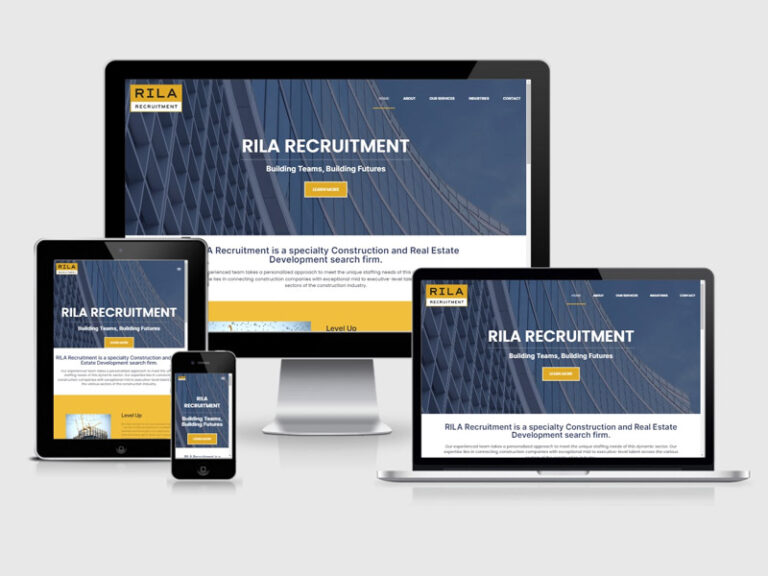 Recruitment and job search website design
