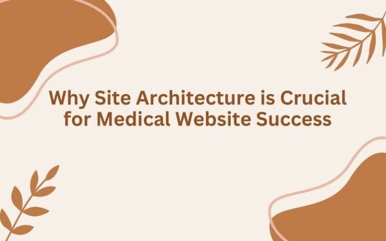 Medical website architecture