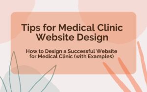 website design for medical clinics