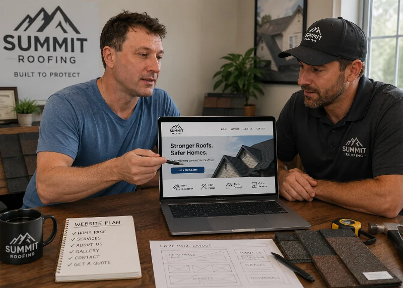Olympic peninsula website design