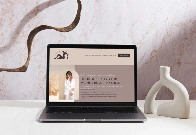 web design for healers